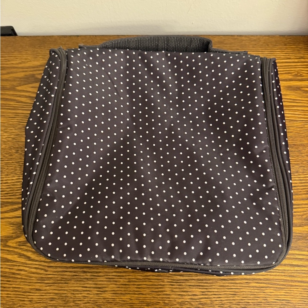 Polka Dot Black and White Men's Bag